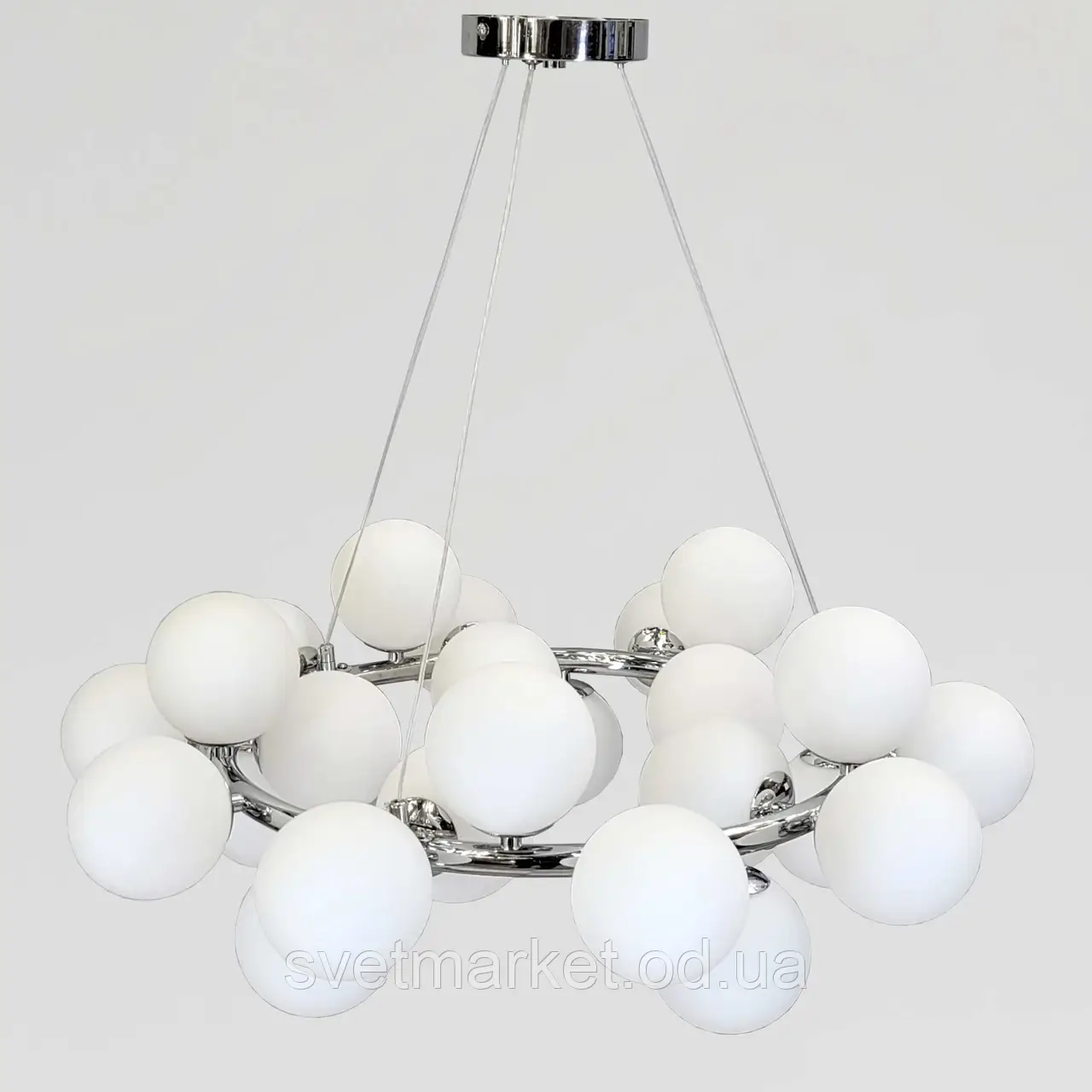 Підвісна сучасна люстра D123/25CH, фото 1