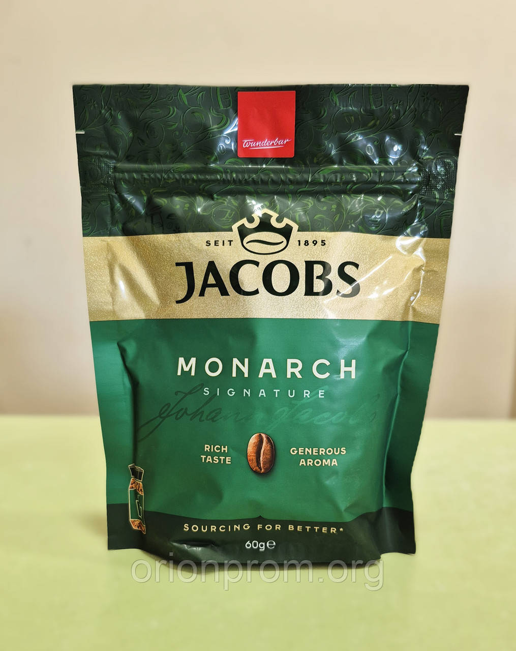 Кава Jacobs Monarch 60 г розчинна