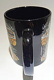Кухоль керамічний чорний патріотичний 300 мл Вінниця Чашка з принтом на подарунок, фото 6