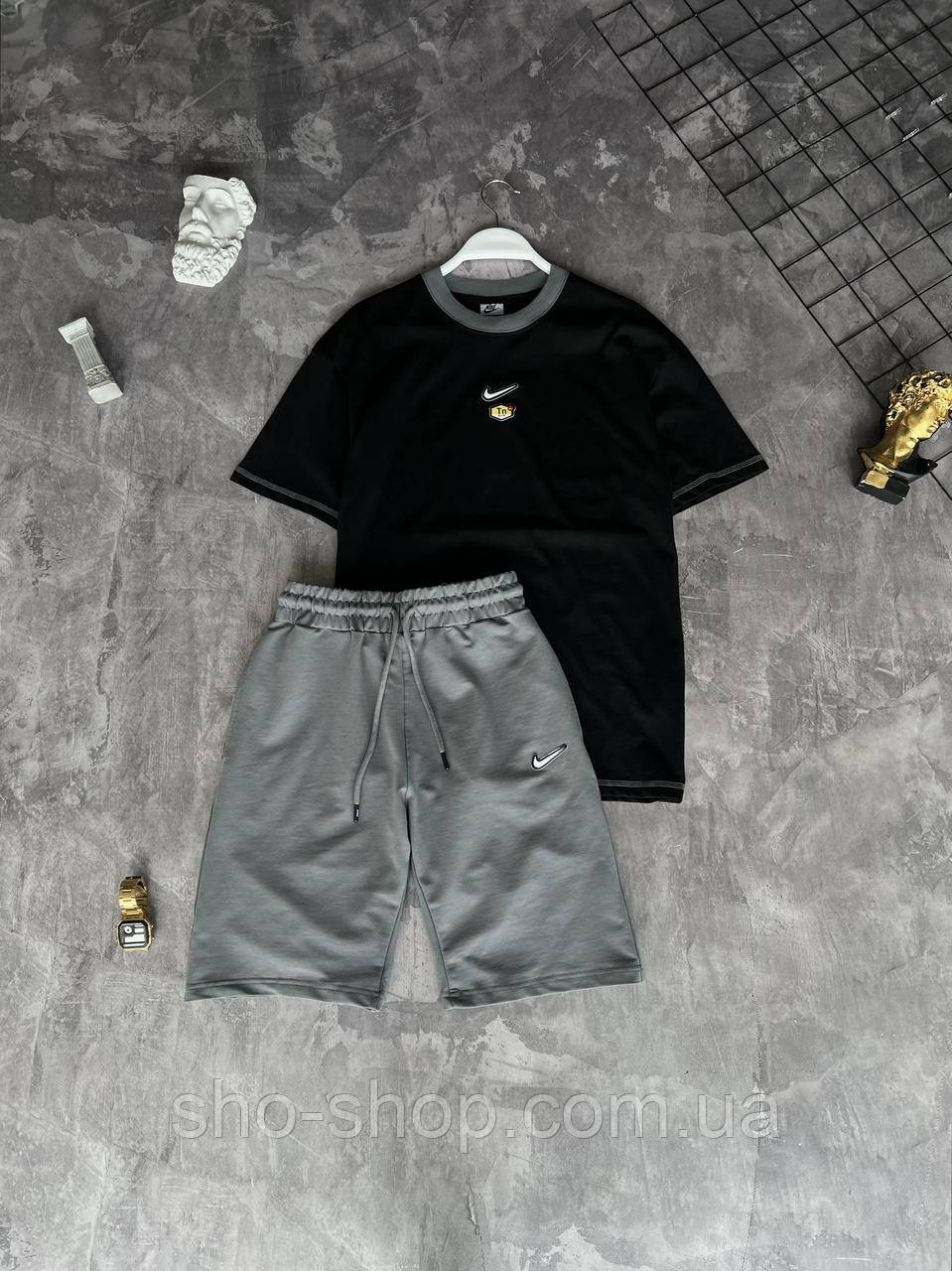 Мужской летний спортивный костюм Nike Турция, фото 1