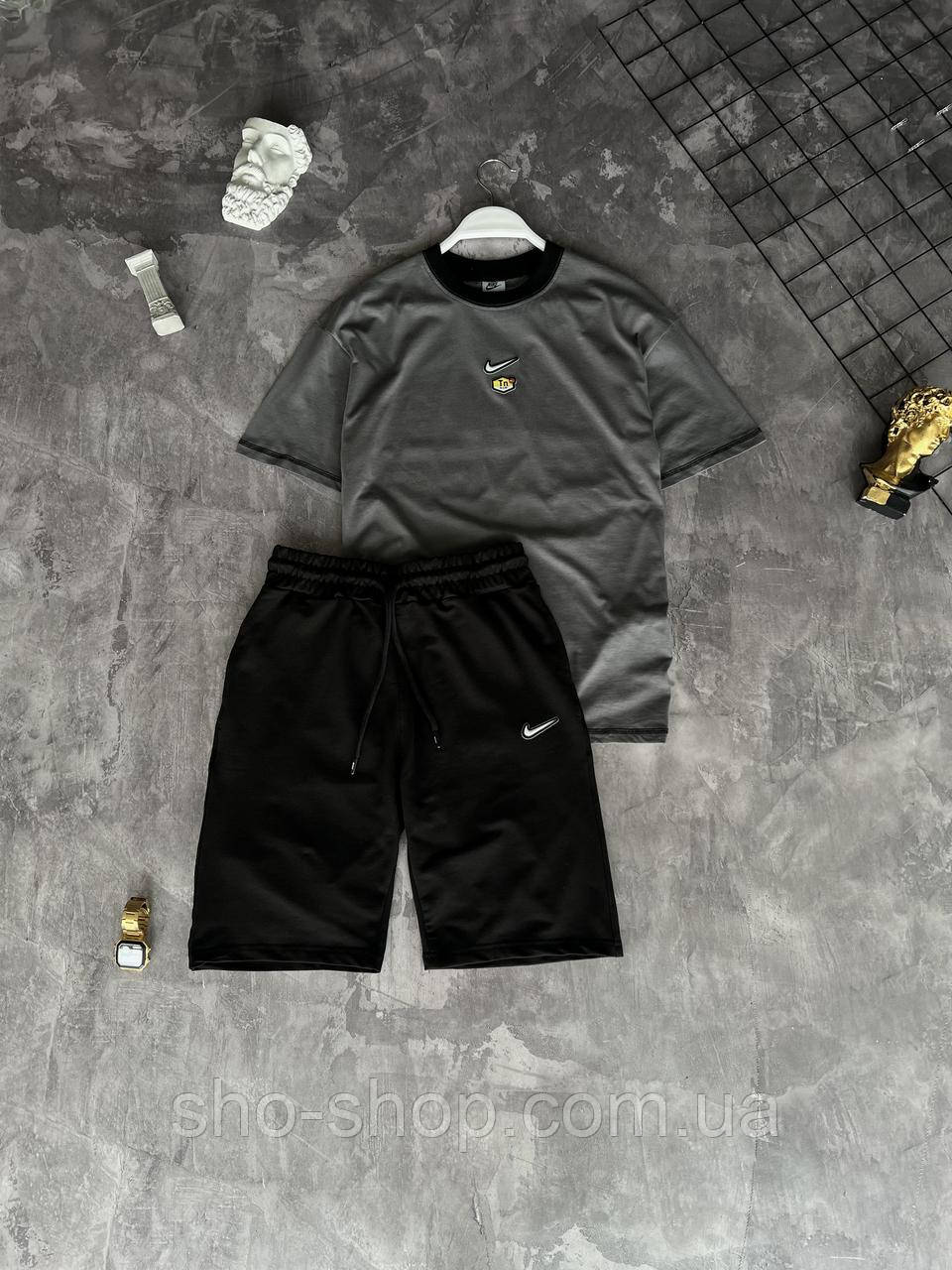 Мужской летний спортивный костюм Nike Турция, фото 1