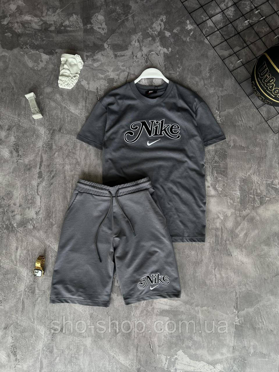 Мужской летний спортивный костюм Nike Турция, фото 1