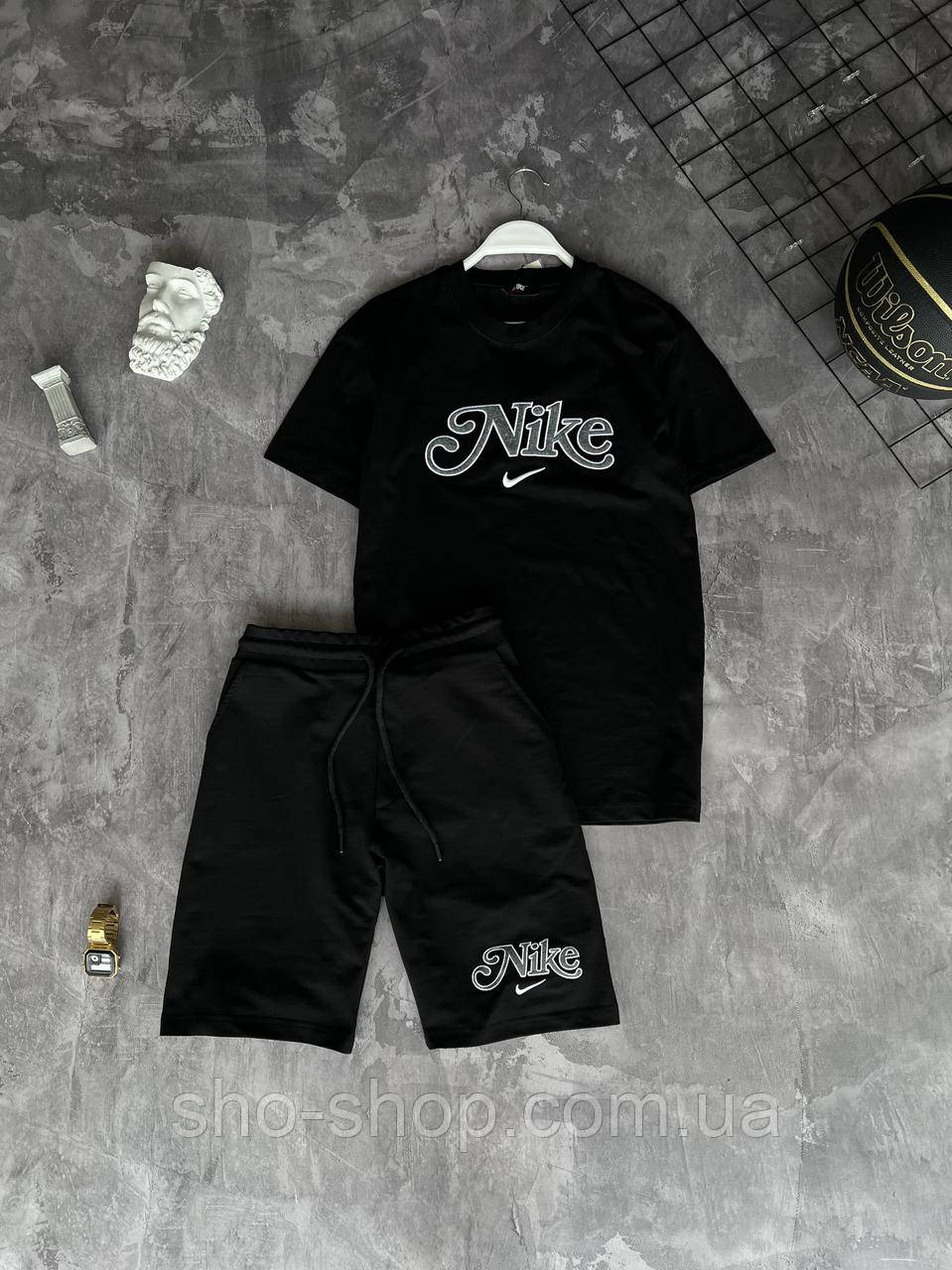 Мужской летний спортивный костюм Nike Турция, фото 1