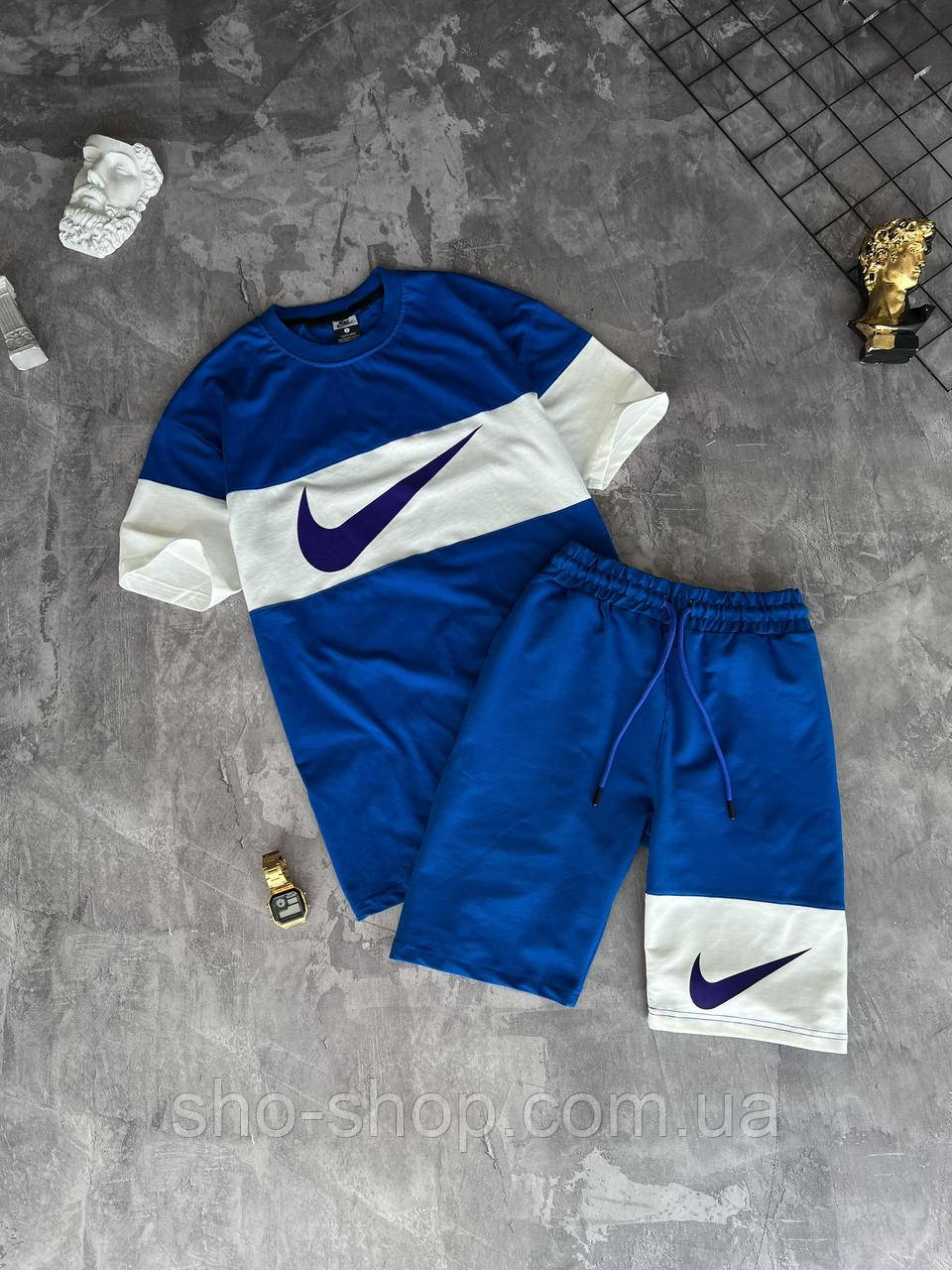 Мужской летний спортивный костюм Nike Турция, фото 1