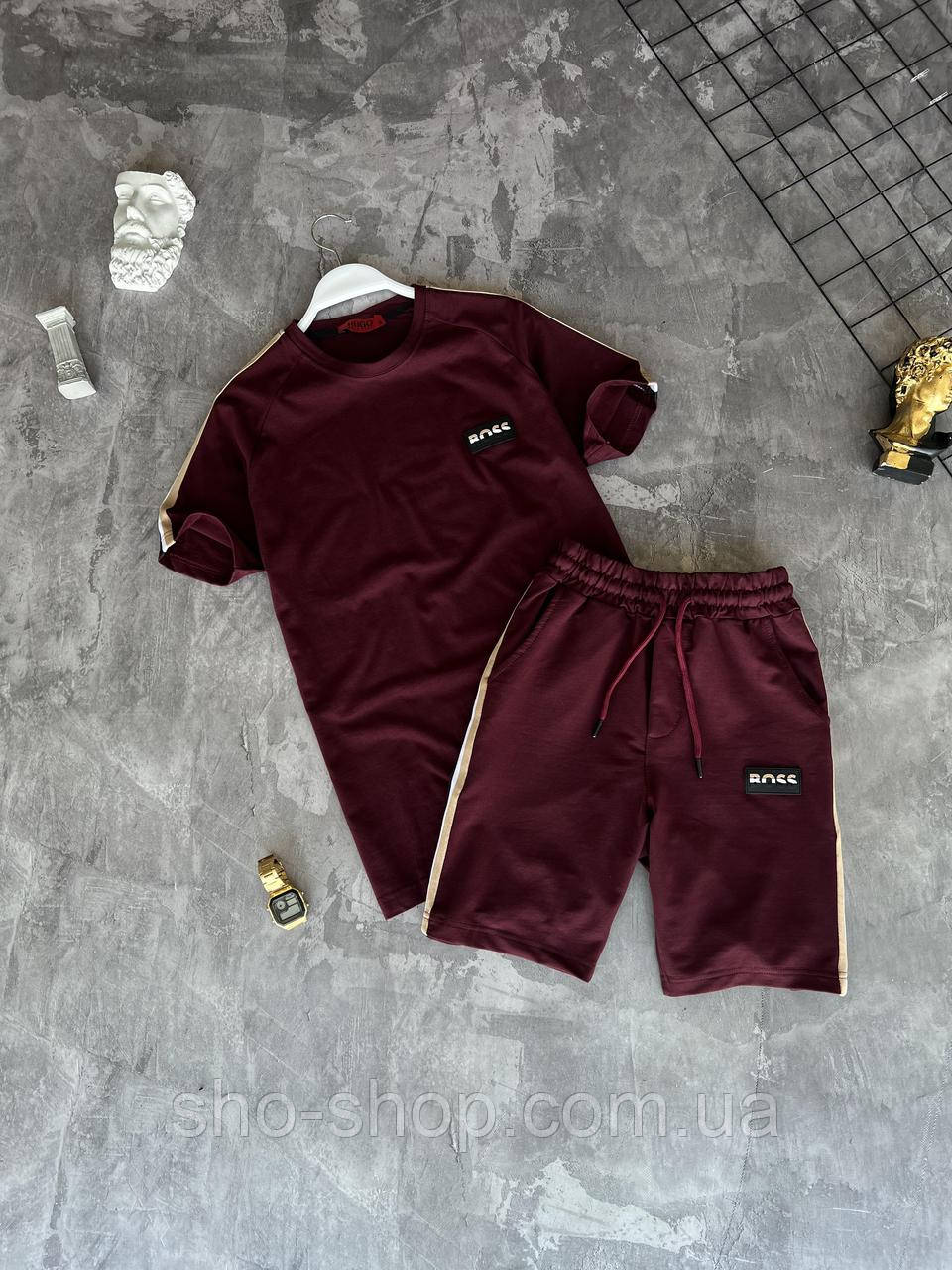 Мужской летний спортивный костюм Hugo Boss Турция, фото 1