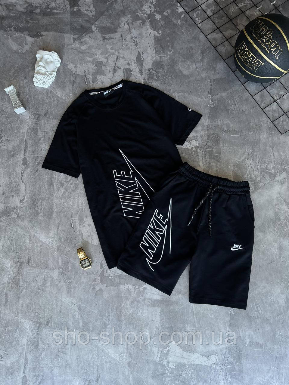 Мужской летний спортивный костюм Nike Турция, фото 1