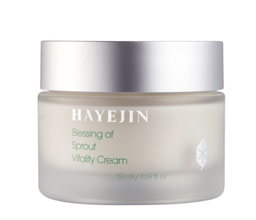 Зміцнювальний крем для обличчя HAYEJIN Blessing of Sprout Vitality Cream 50 мл, фото 1