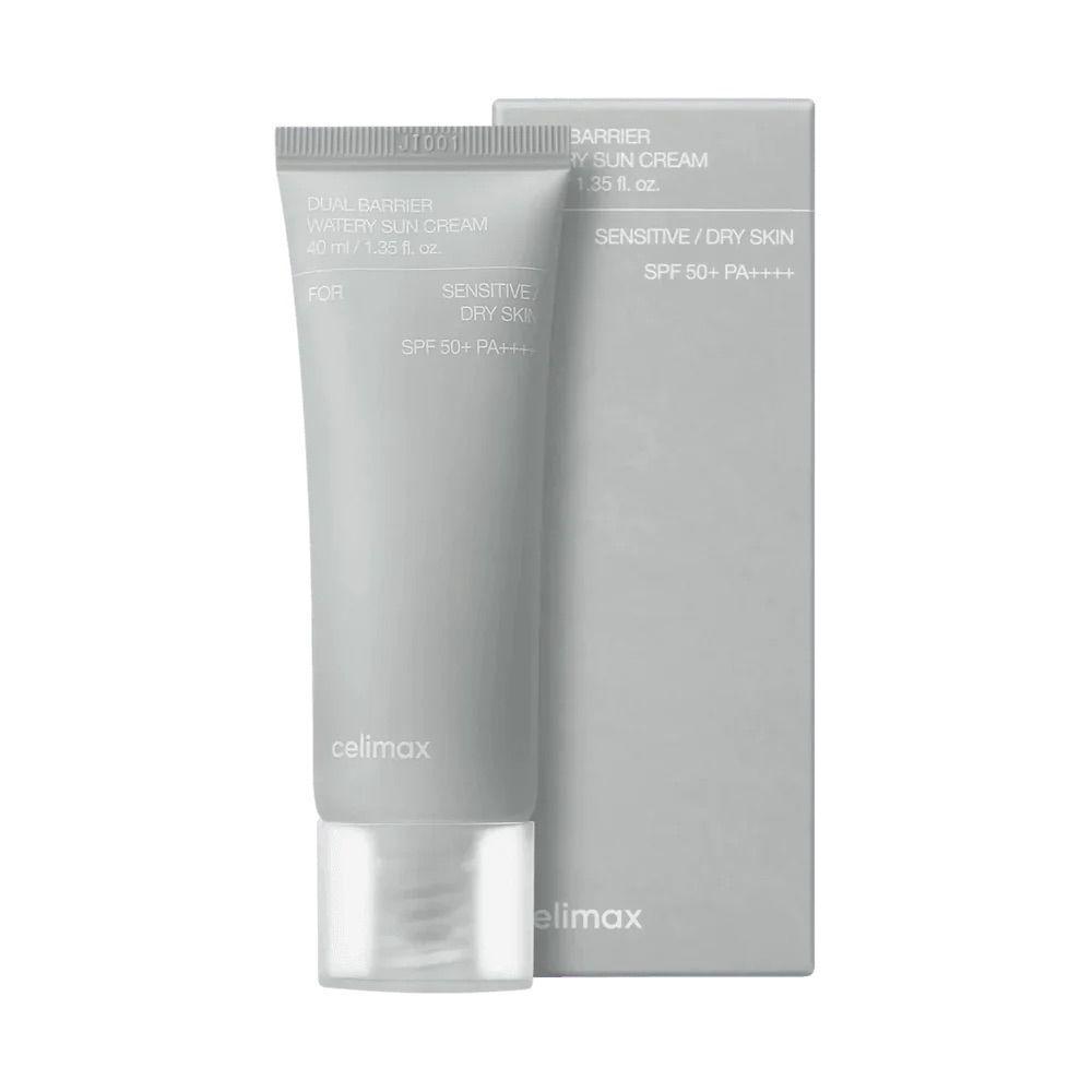 Мінеральний сонцезахисний крем Celimax Dual Barrier Watery Sun Cream, 40 мл