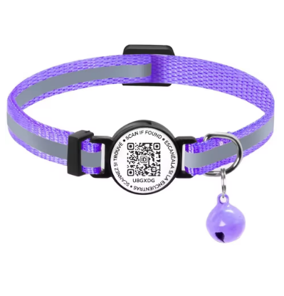 Розумний QR-код Pet нашийник з QR-кодом для котів та маленьких собак
