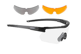 Окуляри OnRide Mili ANSI Z87+ MIL-PRF-31013 з лінзами Smoke / Orange / Clear Art 6103097