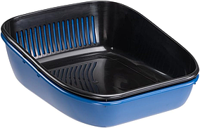 Лоток з просіюванням і антибактеріальним покриттям для кішок Ferplast Birda Basic Sanitized (Ферпласт Бірба)