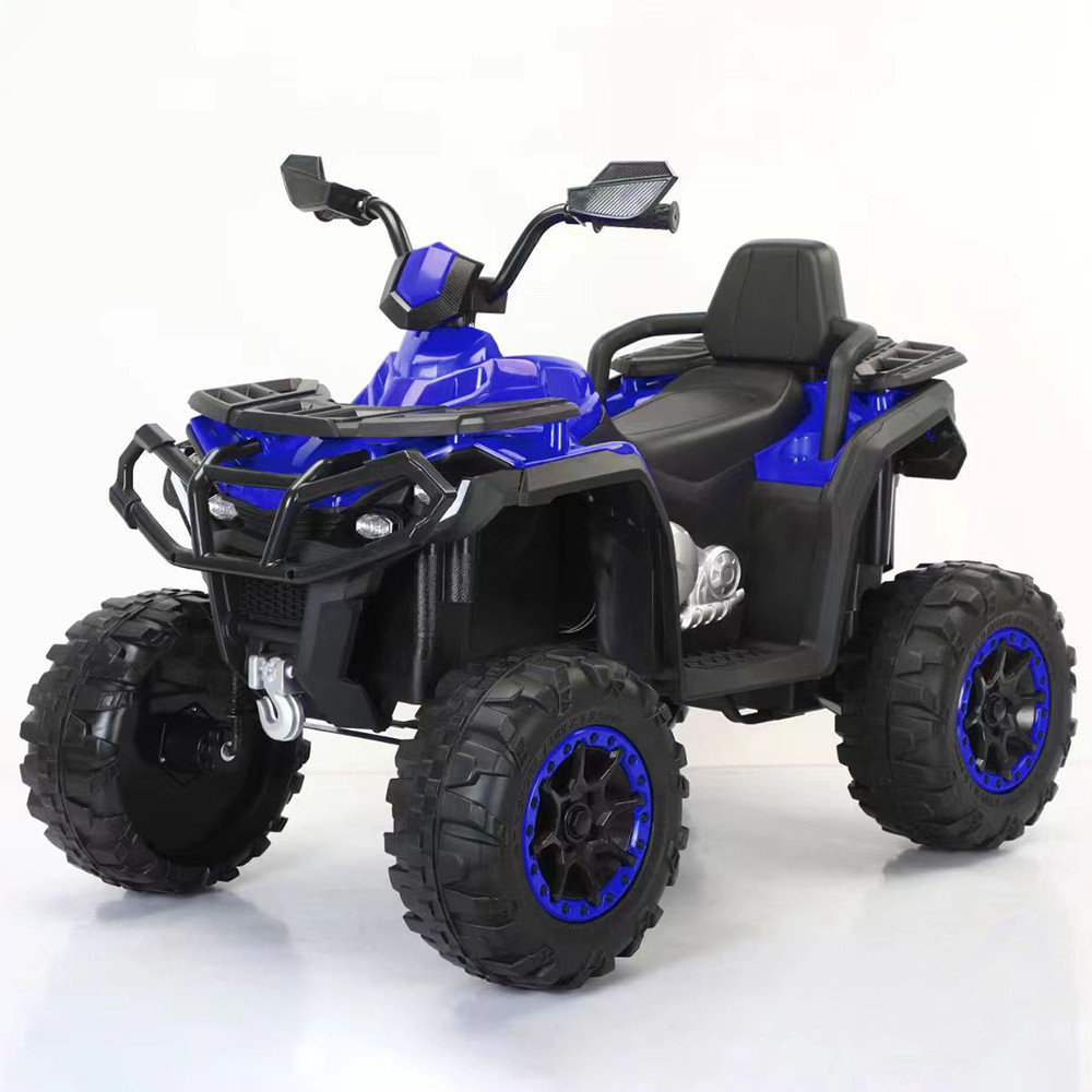 Квадроцикл M 6018EBLR-4 (1шт) р/к 2,4G, 1*12V10A, 4*45W, MP3, USB, BLUETOOTH, TF, EVA, шкіра, музика, світло,