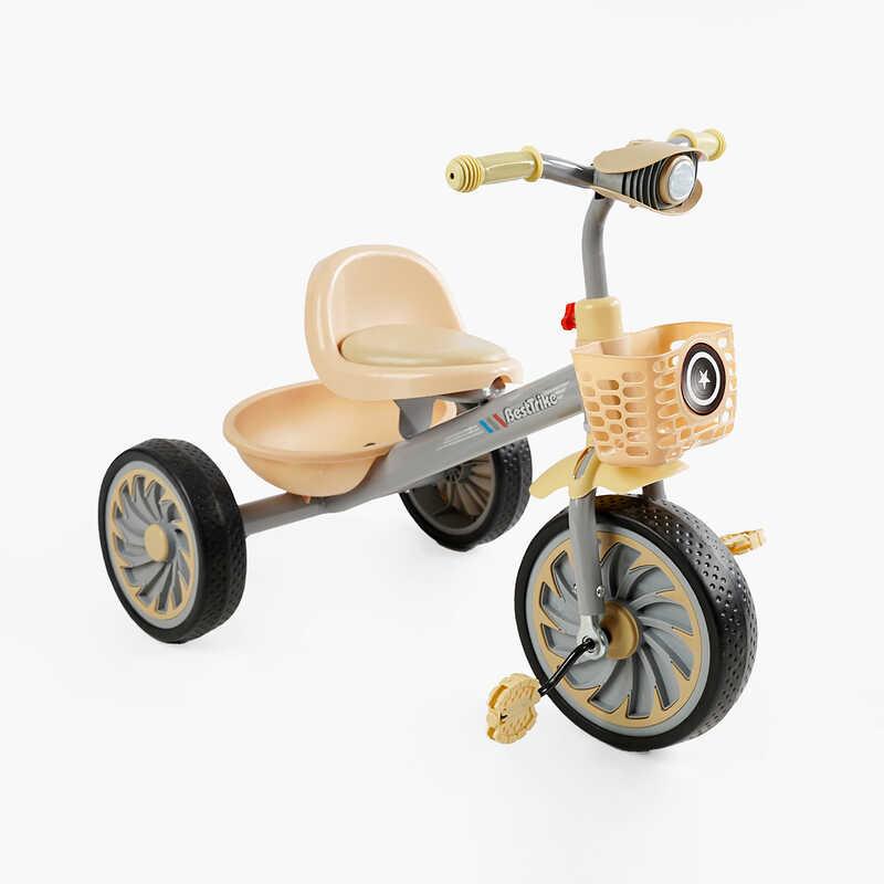 Велосипед 3-х колісний "Best Trike" колеса EVA переднє 12’’, заднє 10’’, сталева рама, УКР. ОЗВУЧУВАННЯ,