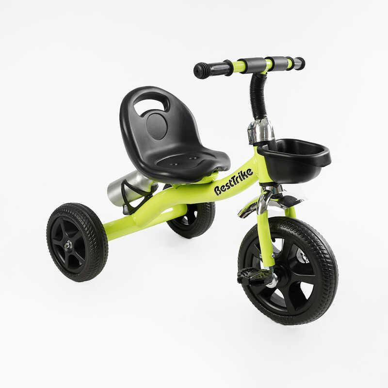 Велосипед 3-х колісний "Best Trike" сталева рама, колеса EVA, переднє d=10’’, заднє d=8’’, кошик, бутилочка, в