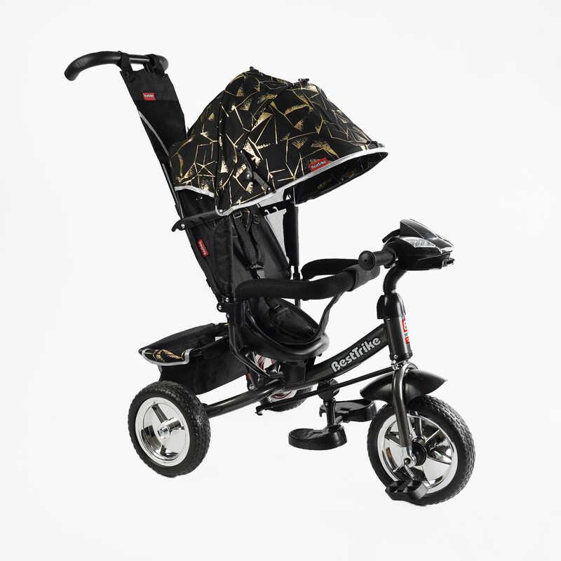 Велосипед 3-х колісний Best Trike КОЛЕСО ПІНА, d=25см переднє, d=20см задні, фара музична, USB, Bluetooth, в