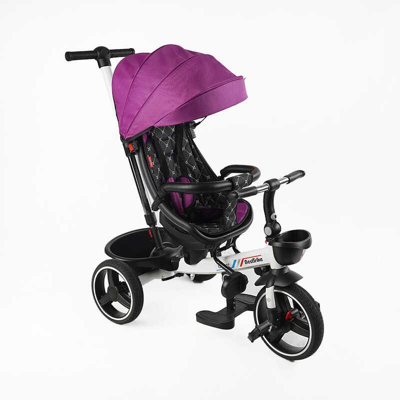 Велосипед BestTrike "Oscar" ПОВРОТНЕ СИДІННЯ, КЕРМО СКЛАДАЄТЬ, КОЛІСА З ПРОГУМООВАНИМ PU, КОШИК,