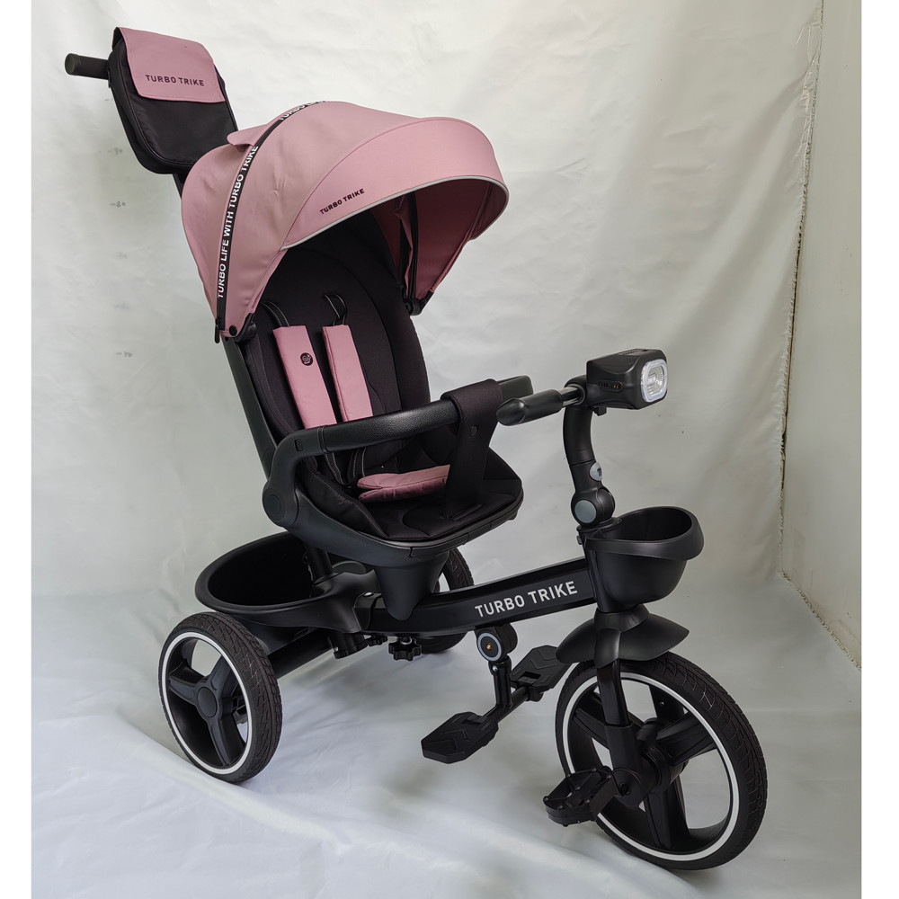 Велосипед MT 1002-1 Mauve Pink (1шт) кол.PU (12/10), поворот сид.,швидкоз"ємнi