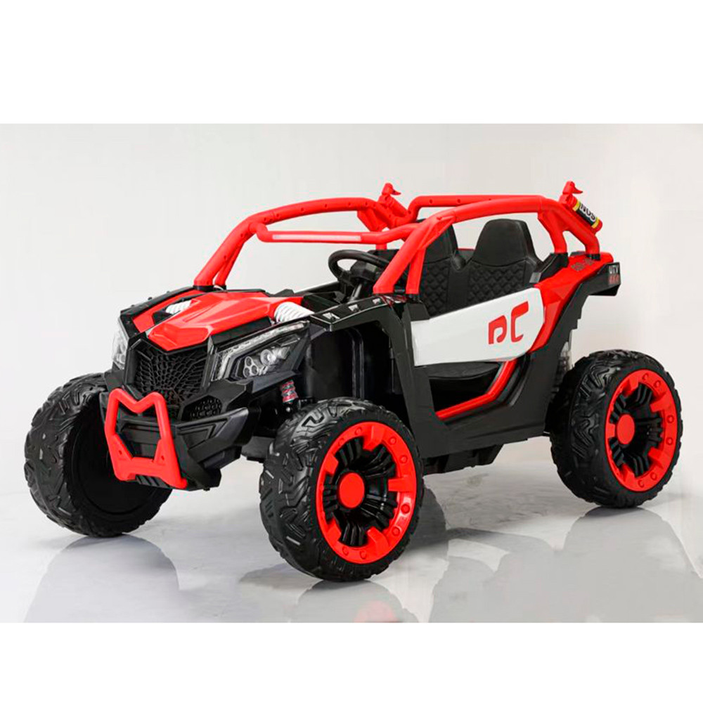 Джип M 6124EBLR-3(24V) (1шт) 2,4G р/к, 1*24V8AH, 4*45W, MP3, USB, EVA, BLUETOOTH, TF, музика, світло, шкіра,