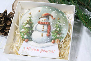 Пряник розписний новорічний