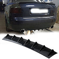 Пластикові накладки на задній бампер Audi A4 Аудіо А4 матеріал ABS. Стиль і захист вашого автомобіля