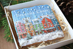 Пряник Будиночки "Веселих свят"