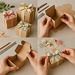 Як зробити гарні подарункові коробки власноруч.