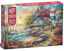Пазли CherryPazzi 2000 "Схід сонця біля моря" 70x100 см