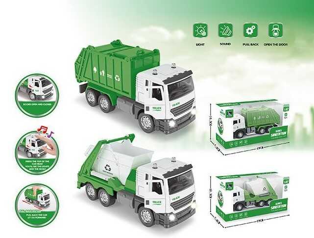 Спецтехніка 2 види, світло, металева, звук, в кор. /96-2/, фото 1