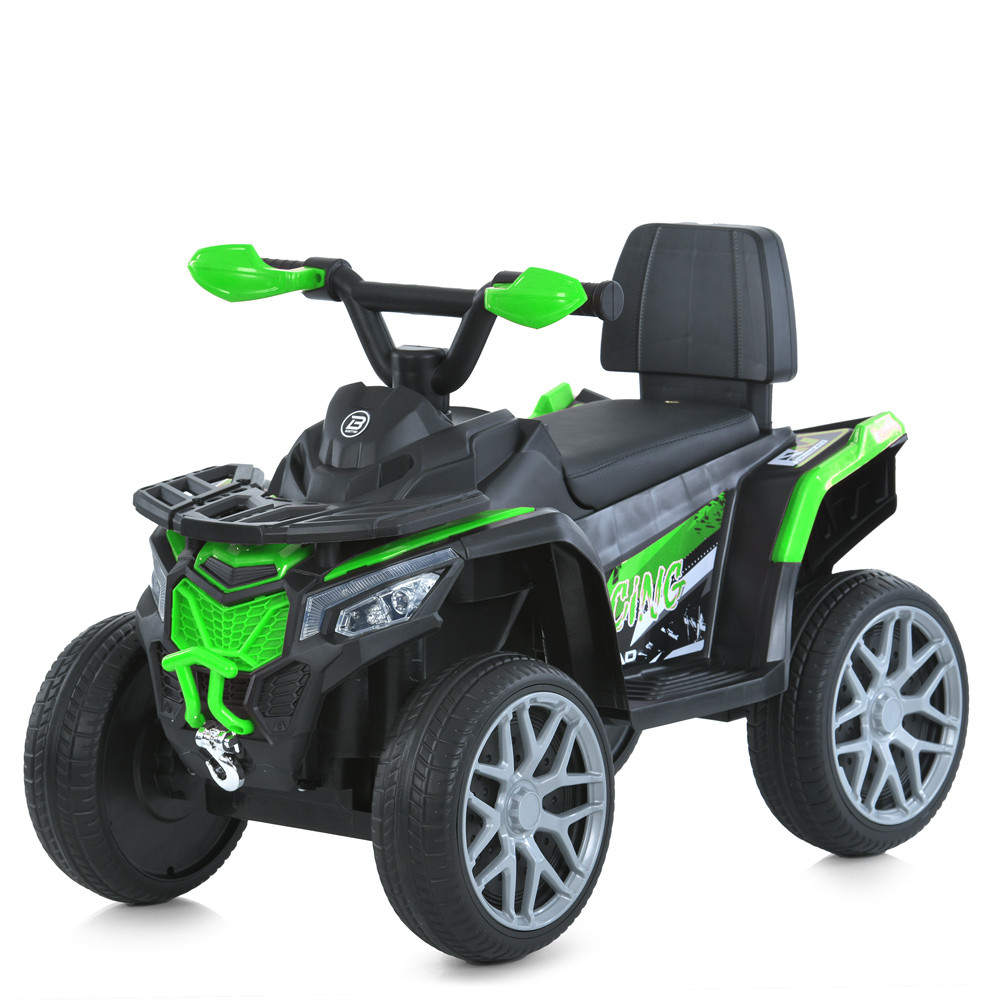 Квадроцикл M 6125EBLR-5 (1 шт) 2,4G р/к, 2-в-1 (каталка-толокар), 1*6V4AH, 1*25 W, MP3, USB, BLUETOOTH, EVA,