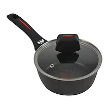 Ківш Krauff Smart Fry зі скляною кришкою 1 л 16 см (25-45-158), фото 5