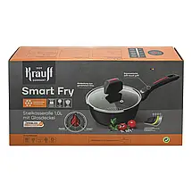 Ківш Krauff Smart Fry зі скляною кришкою 1 л 16 см (25-45-158), фото 4