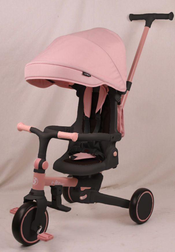 Велосипед MT 1036 pink (1 шт.) 3 кол.EVA (8/7), алюм.рама, закот, складаний., рожевий