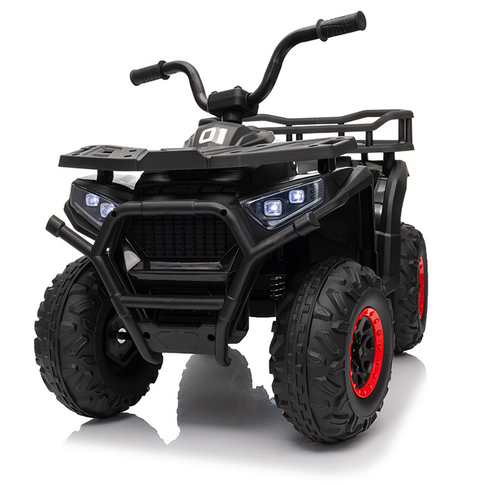 Квадроцикл M 6127EBLR-2(24V) (1шт) р/к 2,4G, 4мот.25 W, 1акум.24V4,5AH, USB, TF, BLUETOOTH, муз., св.,