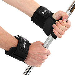 Накладки для підтягування та тяги SOFT HAND GRIPS EZOUS D-10 2шт чорний