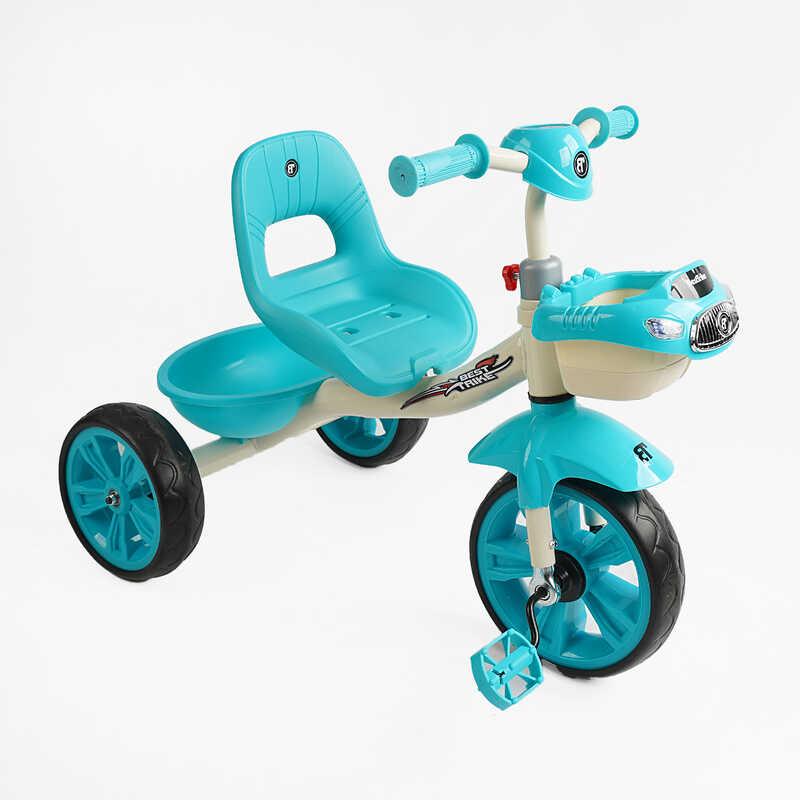 Велосипед 3-х колісний "Best Trike" колеса EVA переднє 10’’, заднє 8’’, сталева рама, УКР. ОЗВУЧУВАННЯ,