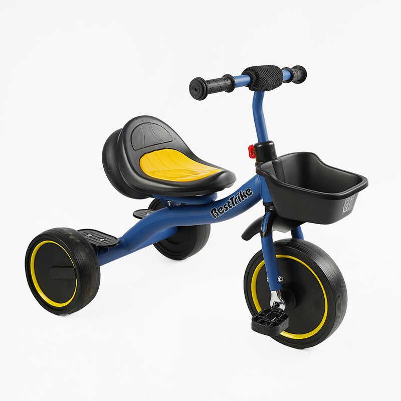 Велосипед 3-х колісний "Best Trike" колеса EVA переднє 10’’, заднє 8’’, сталева рама, УКР.ОЗВУЧУВАННЯ, світло,