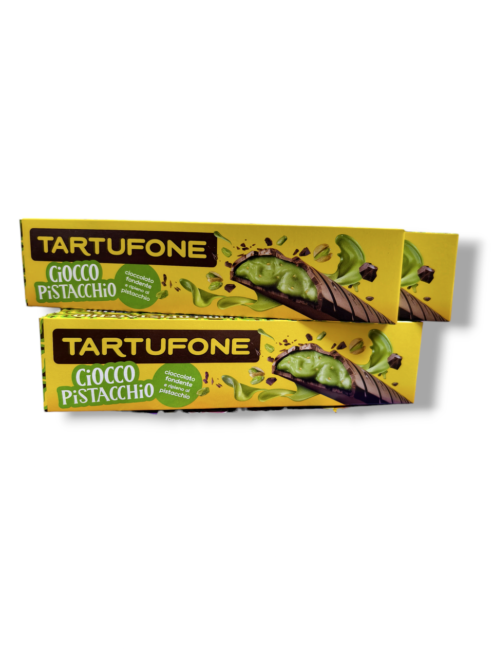 Шоколад Tartufone Pistacchio з фісташкою, 150г