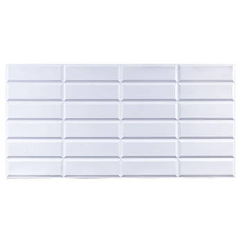 Декоративна настінна ПВХ панель для оздоблення стін 960*480*4мм (D) SW-00001779 водостійка для внутрішнього оздоблення