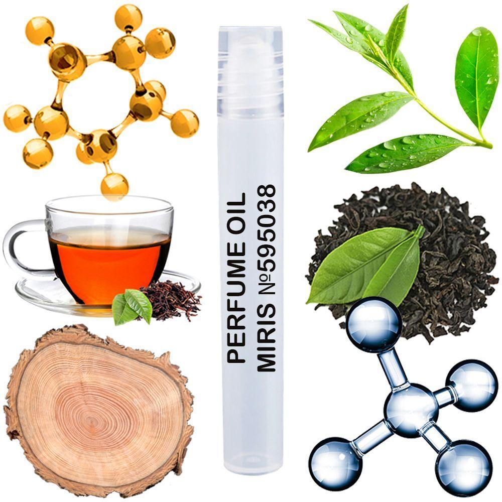 Парфумерна олія MIRIS No595038 (аромат схожий на Mol. 01 + Black Tea) Унісекс 10 ml