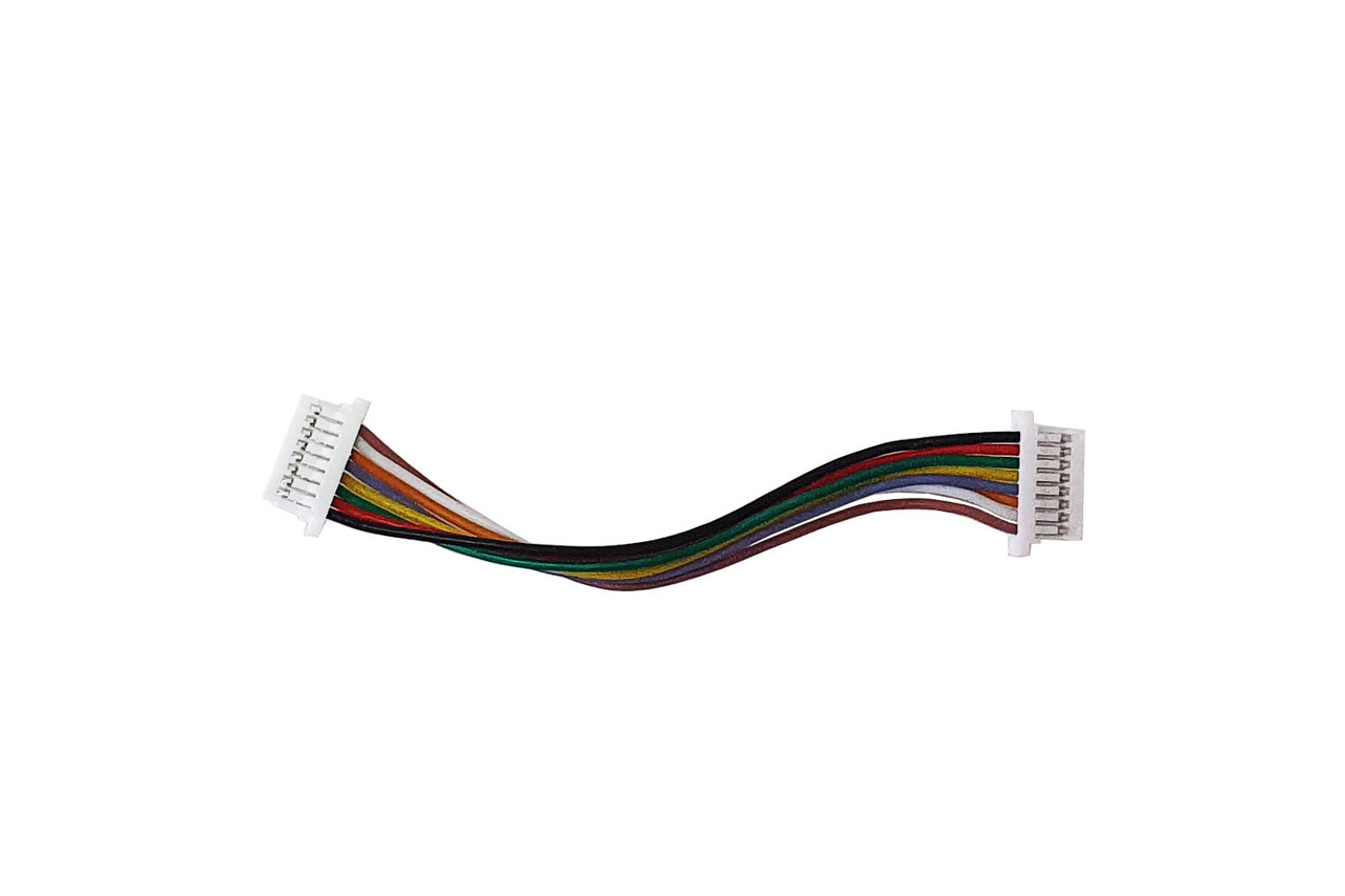 Кабель силіконовий Micro JST-SH F 8 pin 50 мм новий для електроніки і робототехніки (HM)