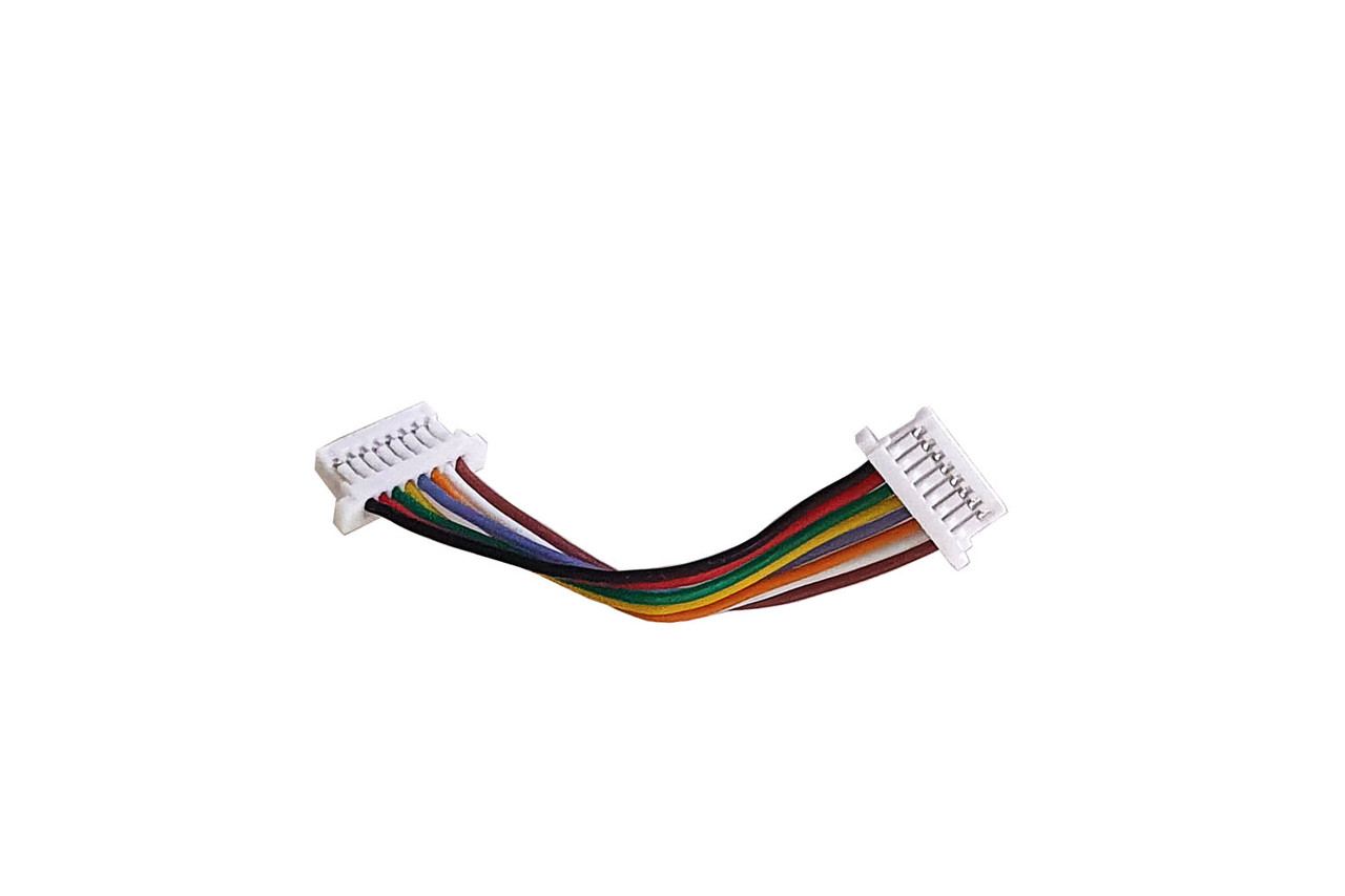 Кабель силіконовий Micro JST-SH F 8 pin 30 мм новий якісний для електроніки та робототехніки (HM)
