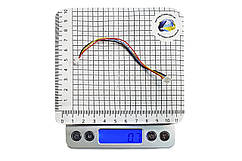 50 шт - Кабель силіконовий Micro JST-GH F 4 pin - Micro JST-GH F 4 pin (105 мм)