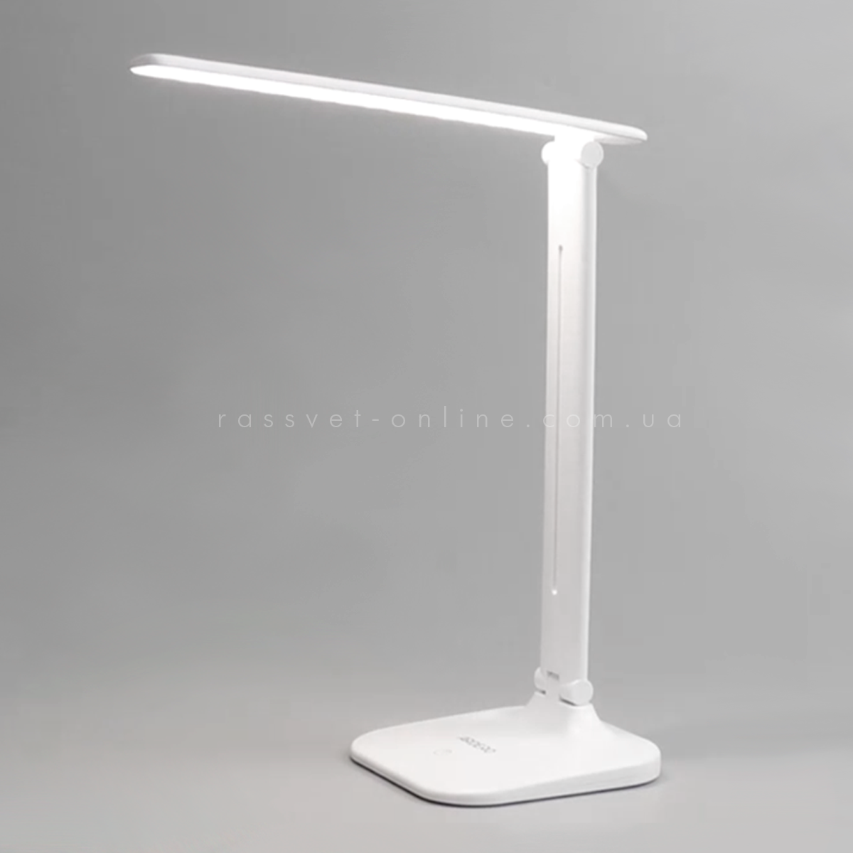 Настільна LED лампа з акумулятором Ardero DE1739 ARD 6W 2700К-6500K 300Lm 1800mAh Li-Ion біла