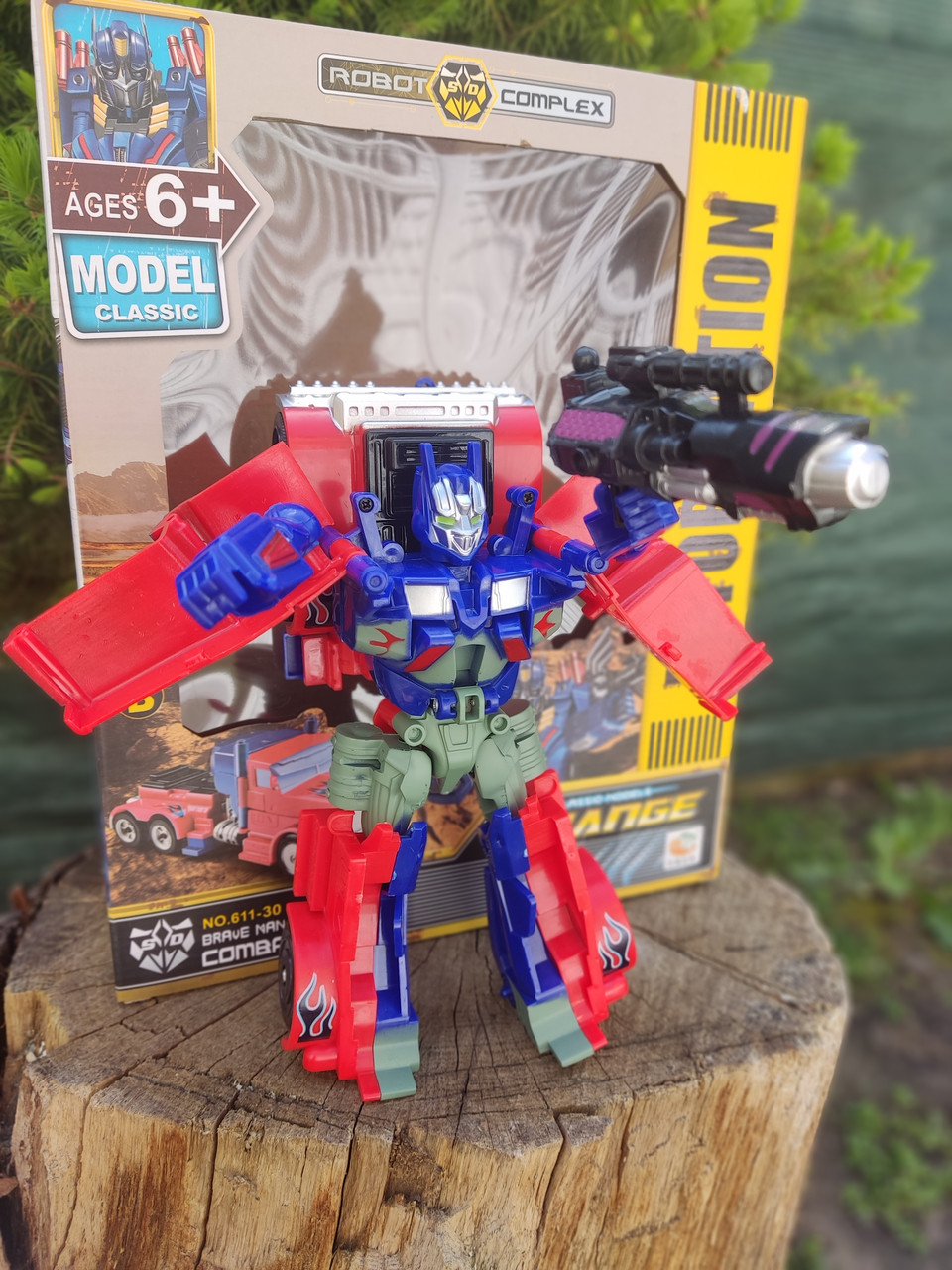 Іграшка Трансформер Optimus Prime – 21 см, трансформація в вантажівку