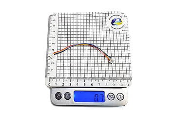 50 шт - Кабель силіконовий Micro JST-GH F 4 pin - Micro JST-GH F 4 pin (95 мм)