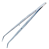 Пінцет стоматологічний Flagg 16 см вигнутий, фото 2