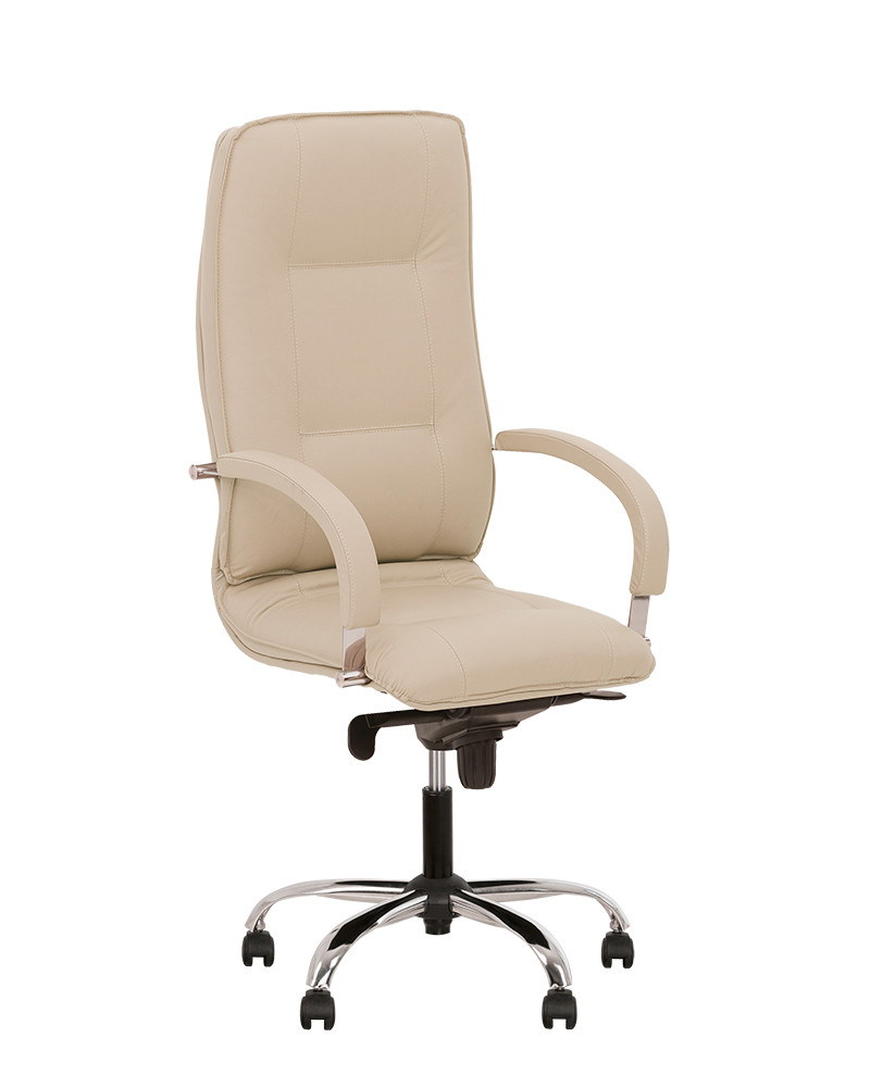 Крісло керівника Star steel tilt CHR68 eco-07 бежева (Новий Стиль ТМ)