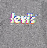 Дитяча футболка Levi's з логотипом 1159832828 (Сірий 98-104), фото 3