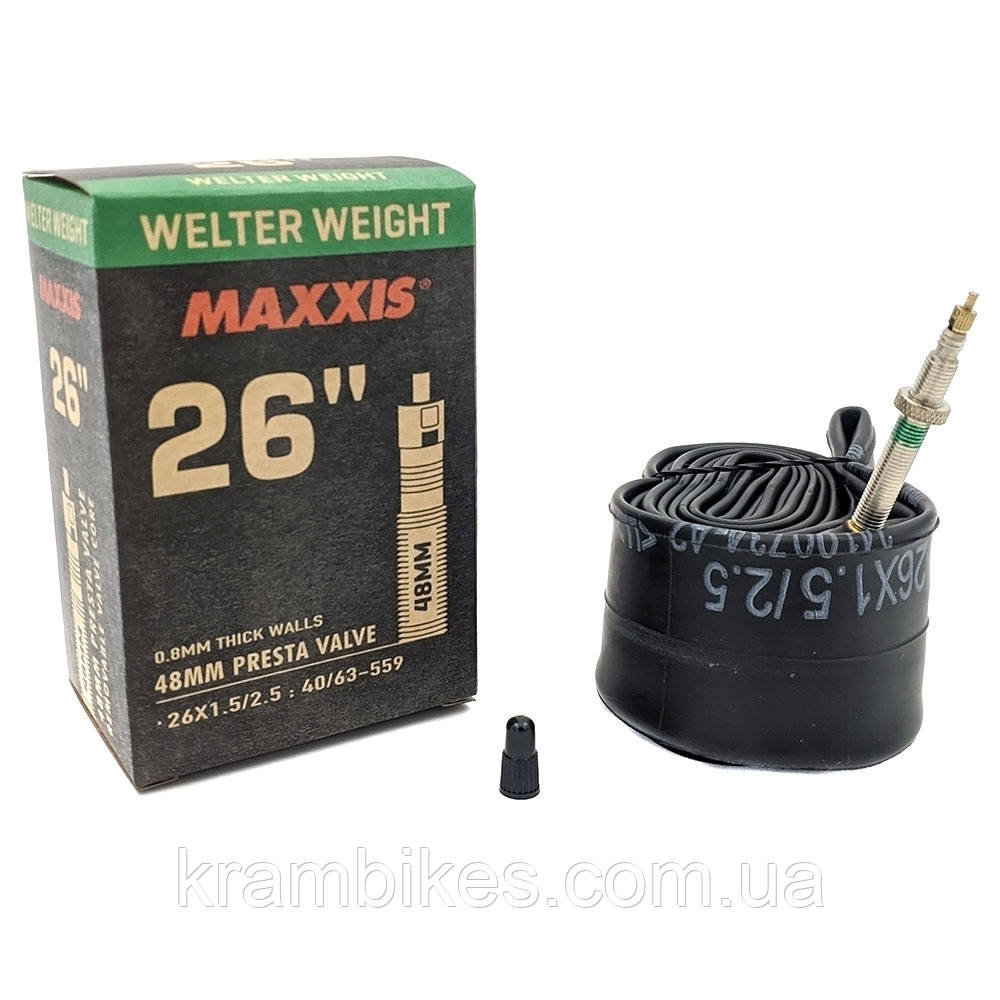 Камера Maxxis Welter Weight 26x1.5/2.5" FV L-48мм
