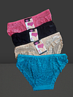 Трусики жіночі мереживні №2052 р.40-42 44 46. Від 6шт по 29грн, фото 4